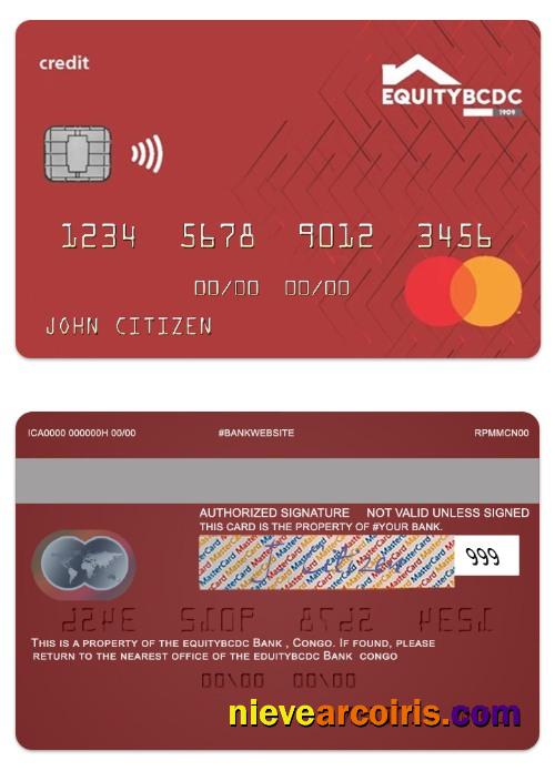 Congo EquityBCDC bank credit mastercard
